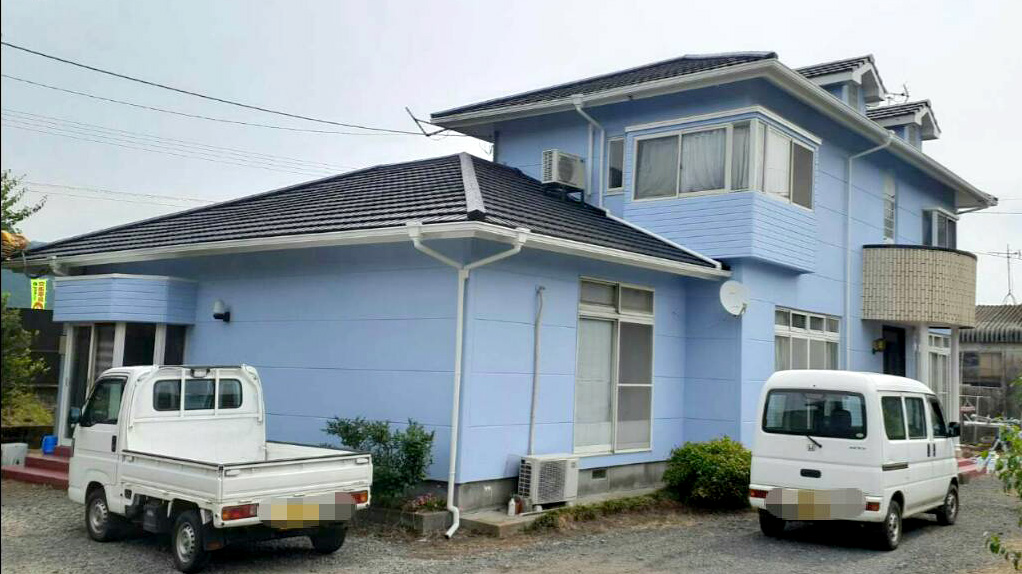 熊本県阿蘇市　S様邸　外壁・屋根塗装　
