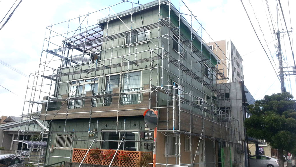 熊本県熊本市中央区　S様邸　外壁・屋根塗装